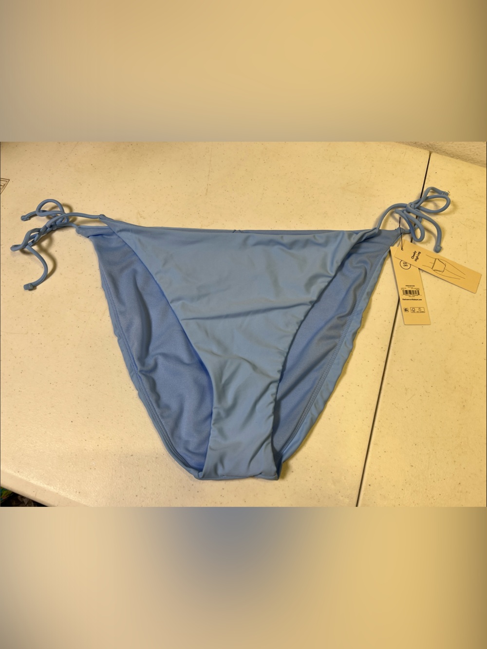 NOBO Light Blue Women's Tie-Side Bikini Bottom